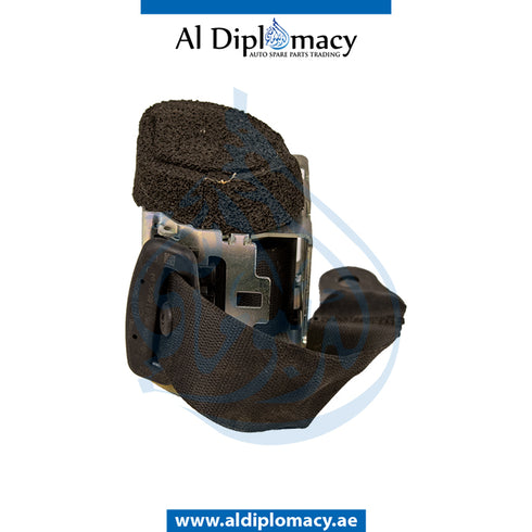 Rear Left SEAT Belt, BLACK for Mercedes-Benz C Class W204 (2007-2015) models